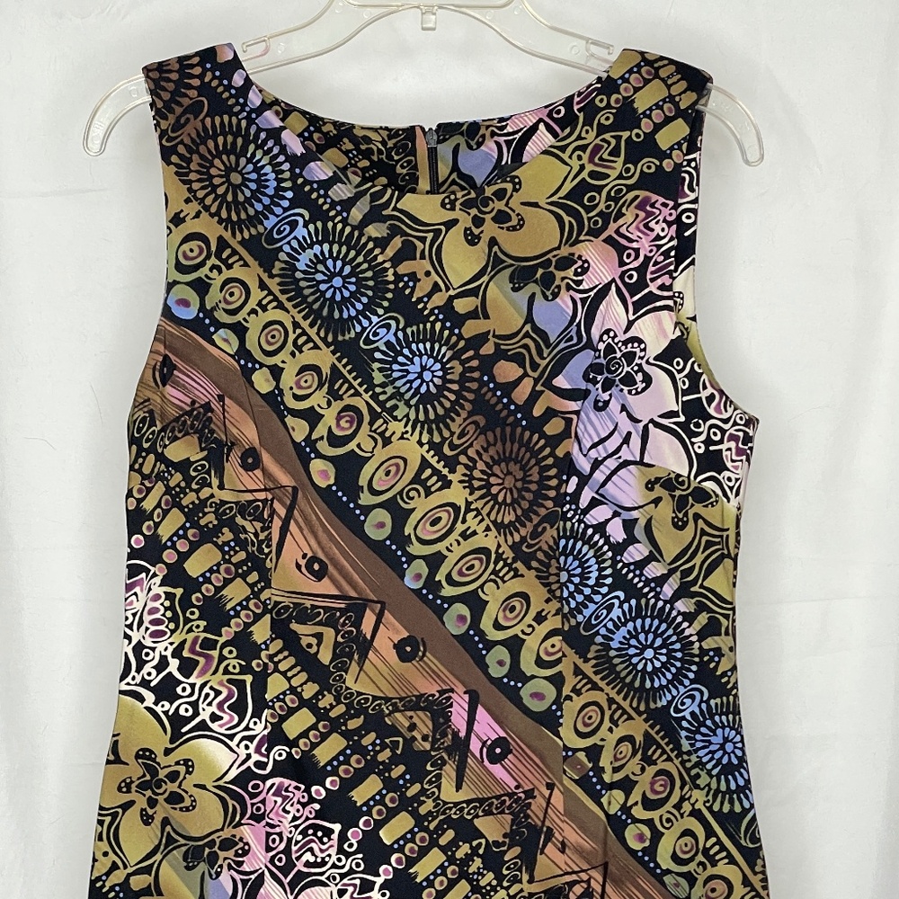Satin Metallic Dress